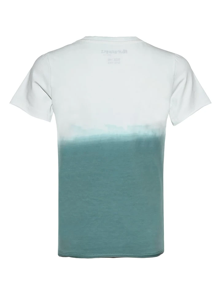 Blue Effect Shirt In Grün/ Weiß 4 Blue Effect Shirt In Grün/ Weiß – Bild 2