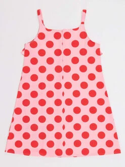 Kleid In Rosa/ Rot 9 Kleid In Rosa/ Rot -TROLLKIDS Verkäufe denokids kleid in rosa rot 2