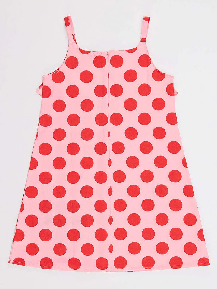 Kleid In Rosa/ Rot 5 Kleid In Rosa/ Rot – Bild 3