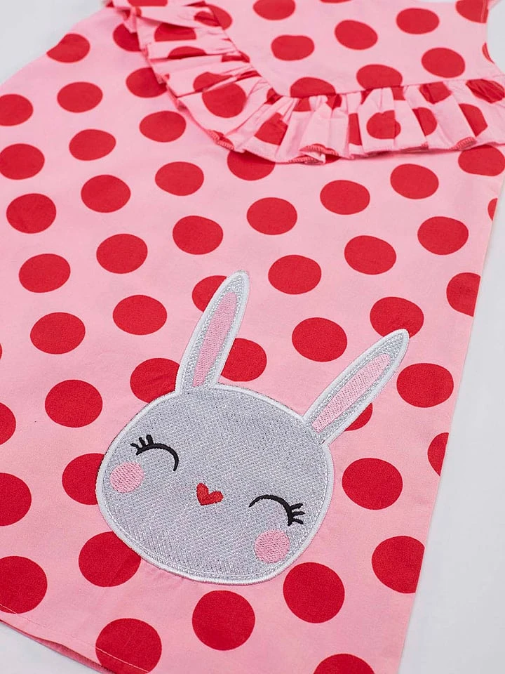 Kleid In Rosa/ Rot 6 Kleid In Rosa/ Rot – Bild 4