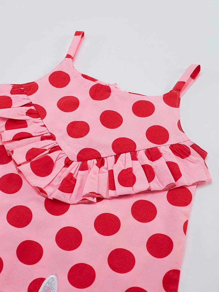 Kleid In Rosa/ Rot 7 Kleid In Rosa/ Rot – Bild 5