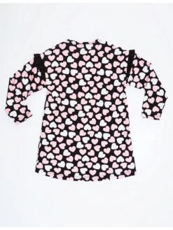 Kleid "Silver Cat" In Schwarz/ Weiß/ Rosa -TROLLKIDS Verkäufe denokids kleid silver cat in schwarz weiss rosa 2