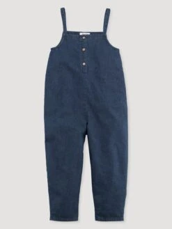 Jeans-Latzhose In Dunkelblau