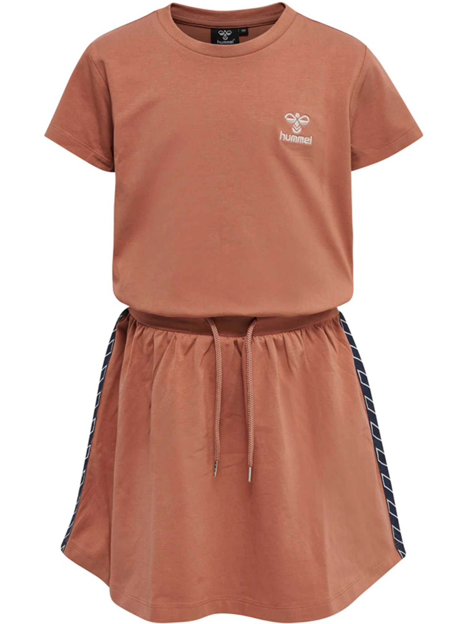 Hummel Kleid S/S Hmlhedda Dress In COPPER BROWN 3 Hummel Kleid S/S Hmlhedda Dress In COPPER BROWN