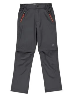 Killtec Zipoff-Funktionshose "Kos 139" In Anthrazit