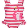Badeanzug In Pink/ Weiß -TROLLKIDS Verkäufe lamino badeanzug in pink weiss