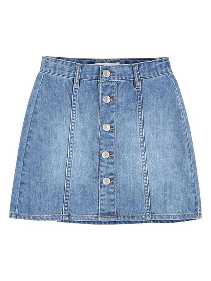 Jeansrock In Hellblau 3 Jeansrock In Hellblau