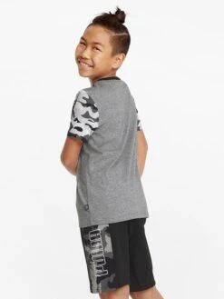 Puma Shirt "ESS+ Camo" In Grau -TROLLKIDS Verkäufe puma shirt ess camo in grau 3