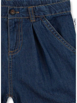 Jeansshorts "Flower" In Dunkelblau 7 Jeansshorts "Flower" In Dunkelblau -TROLLKIDS Verkäufe sanetta kidswear jeansshorts flower in dunkelblau 2