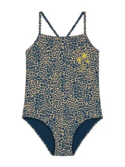 Shiwi Badeanzug "Lois" In Dunkelblau/ Beige