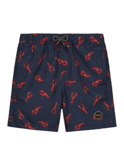 Shiwi Badeshorts In Dunkelblau/ Bunt