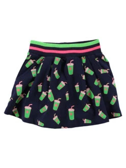 Rock In Dunkelblau/ Bunt