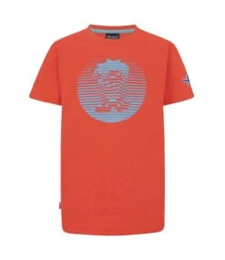 TROLLKIDS T-Shirt "Troll T PRO" In Rot/Delphinblau