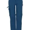 TROLLKIDS Zipp-Off-Trekkinghose "Oppland" - Slim Fit - In Dunkelblau
