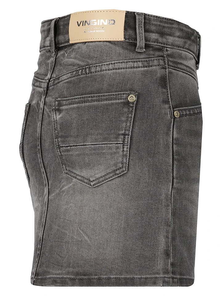 Vingino Jeansrock "Desiree" In Grau 4 Vingino Jeansrock "Desiree" In Grau – Bild 2