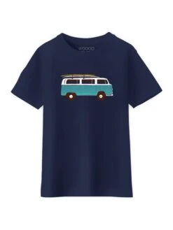 Shirt "Blue Van" In Dunkelblau